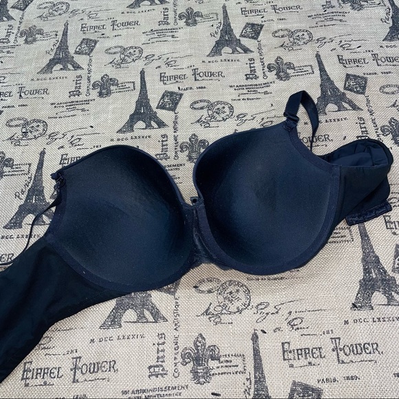Torrid Curve Black 360 Back Smoothing Push-Up T-Shirt Bra Size 42DD - Picture 10 of 11